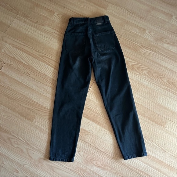 Zara Dark Wash High Rise Mom Jeans Women’s 0 - Picture 13 of 13